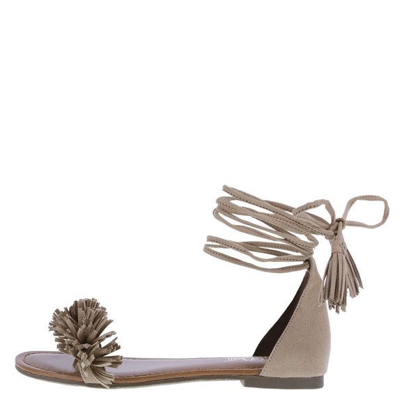 Brash Women's Trixie Tie Up Sandal - Picture 2 of 5